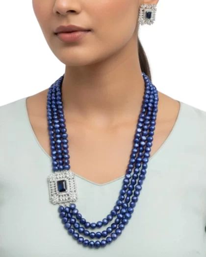 Blue Freshwater Pearl